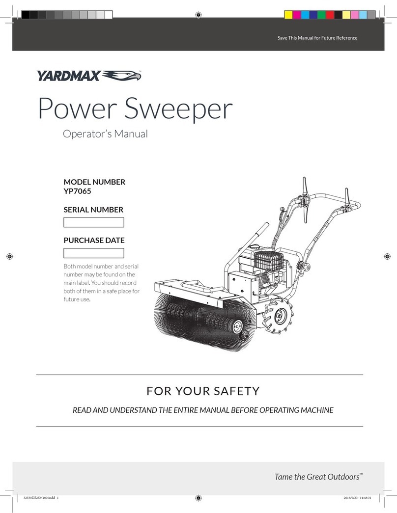 YARDMAX YP7065 Operator's manual