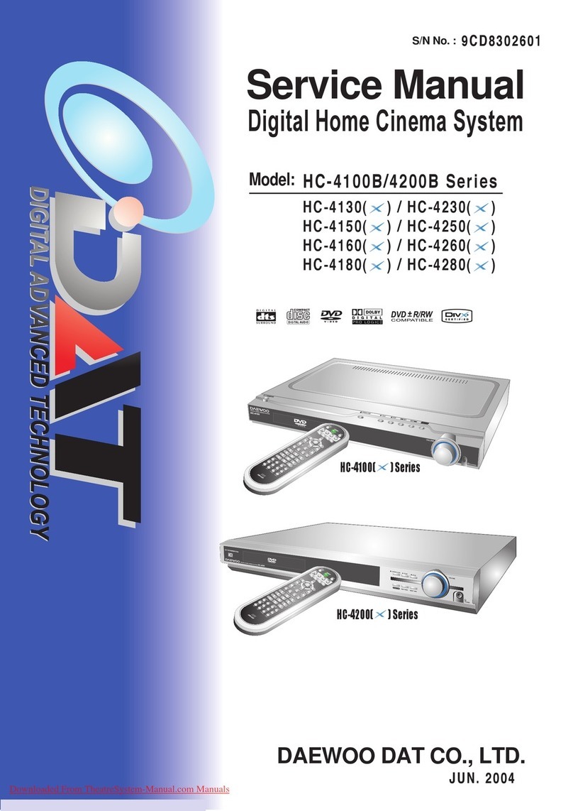 Daewoo HC-4130 Service manual