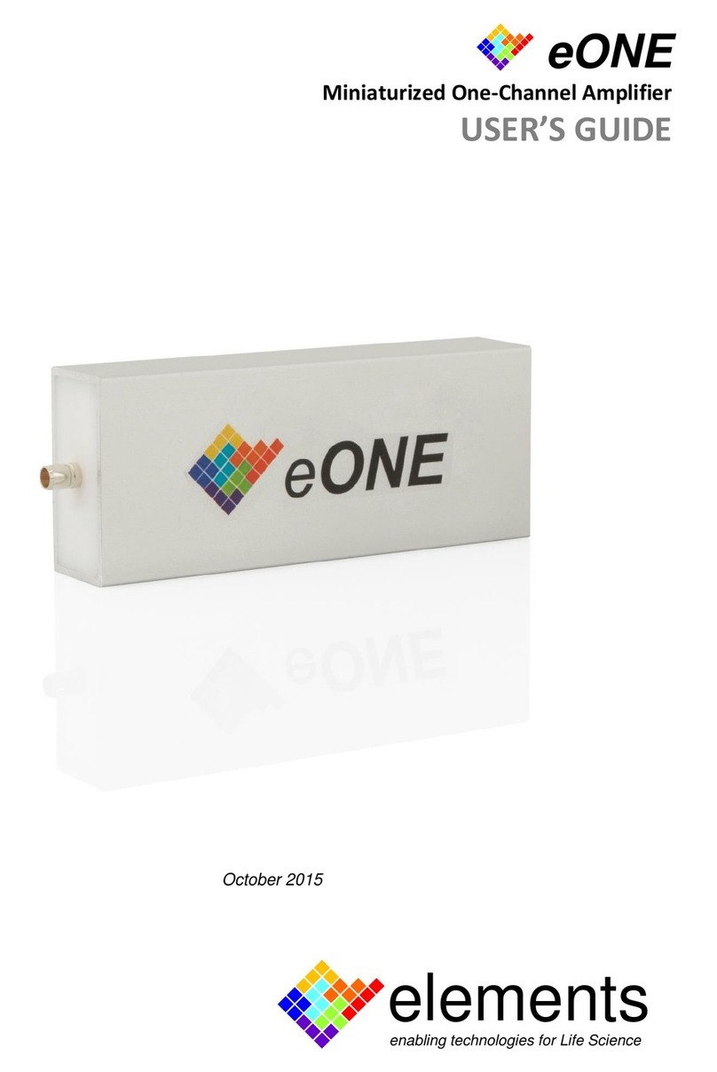 Elements eONE user guide