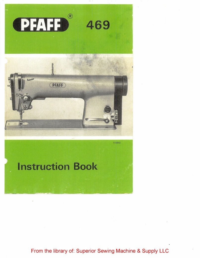 Pfaff 469 instruction manual