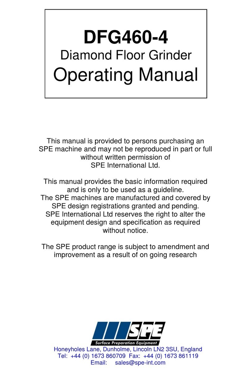 SPE DFG460-4 User manual
