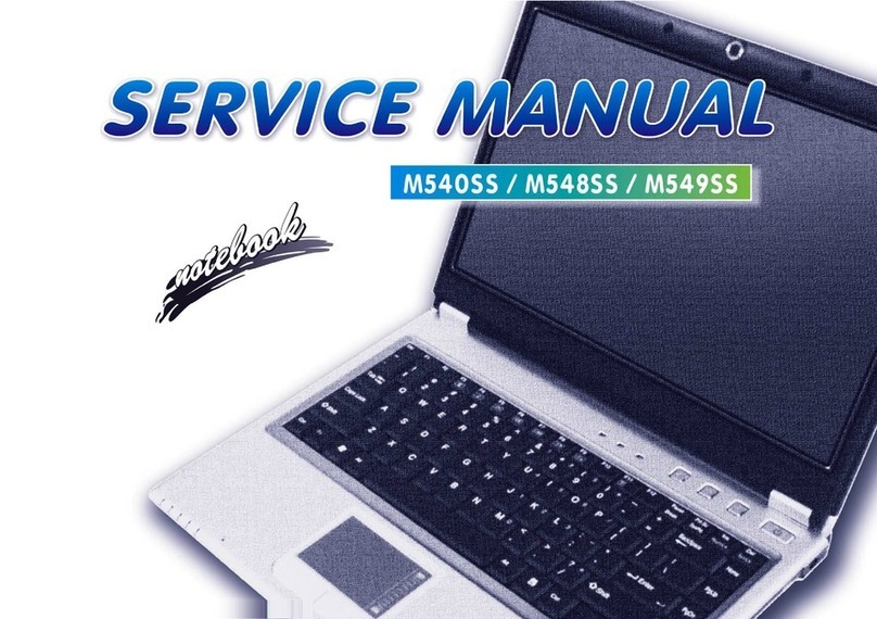 Clevo M540SS User manual