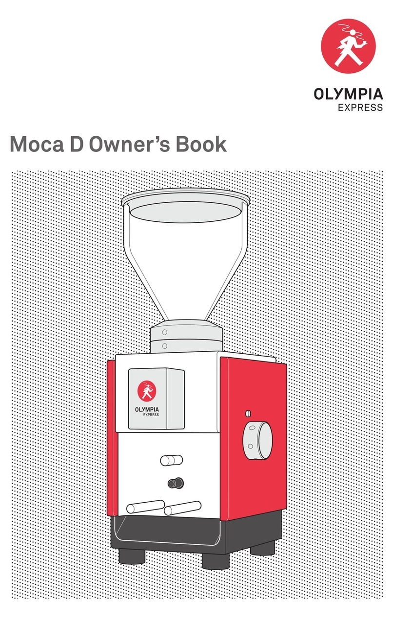 Olympia Moca D Owner's manual