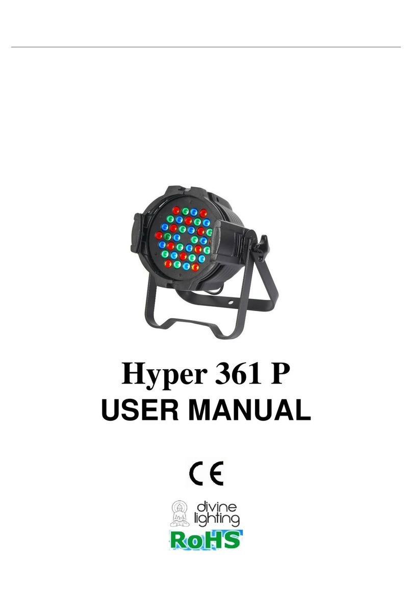 Divine Lighting Hyper 361 P user manual