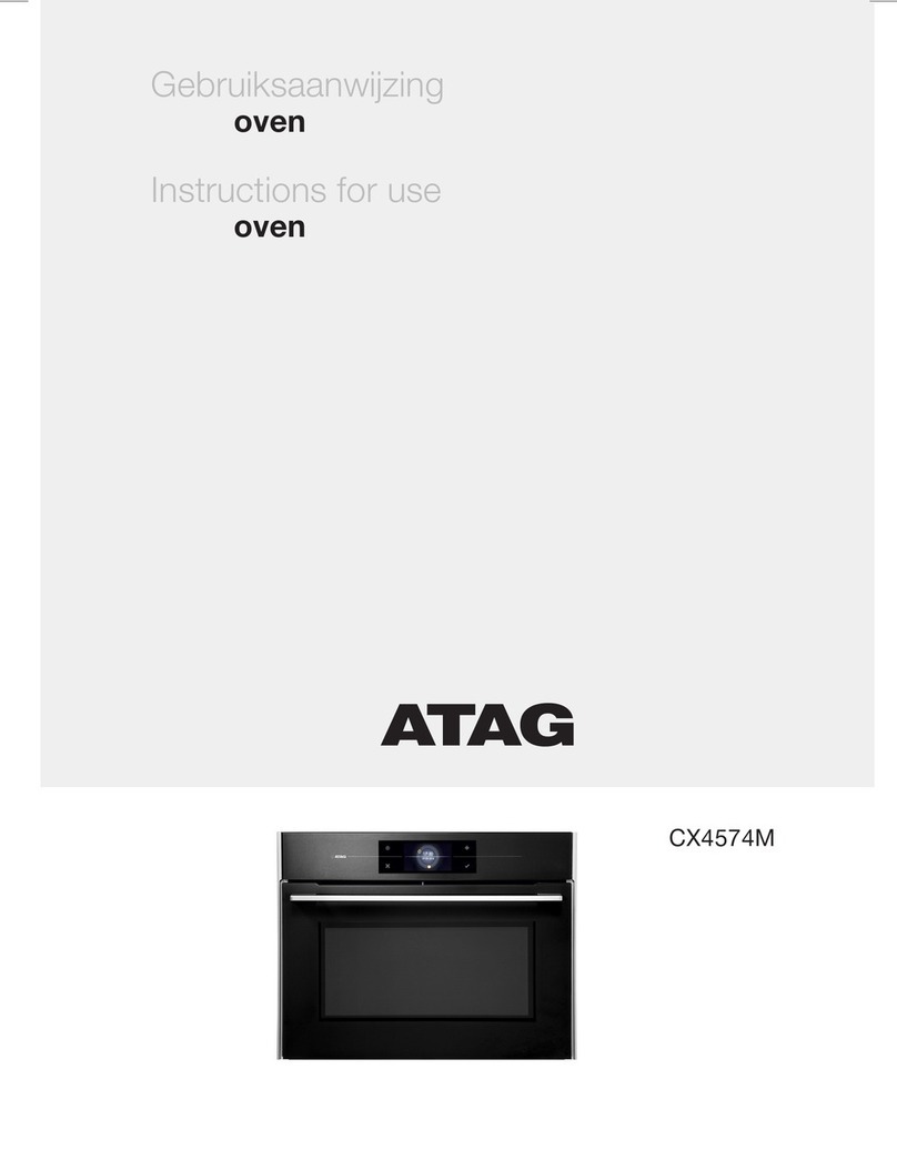 Atag CX4574M User manual