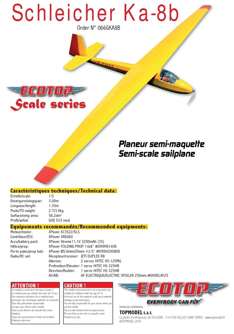 Schleicher Ka-8b ECOTOP instruction manual Schleicher Ka-8b ECOTOP instruction manual
