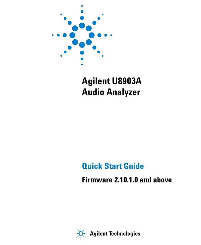 Agilent Technologies u8903a User manual
