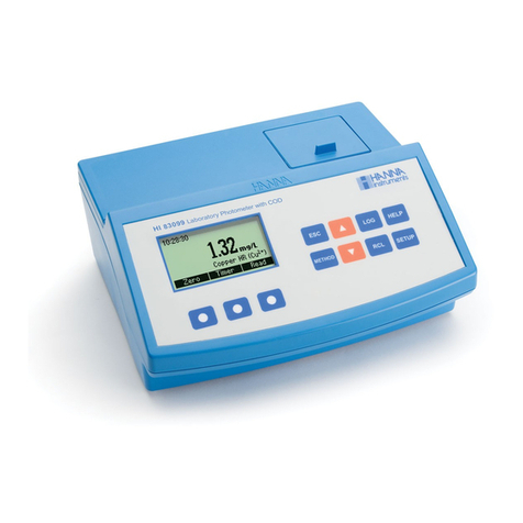 Hanna Instruments HI 83099 User manual