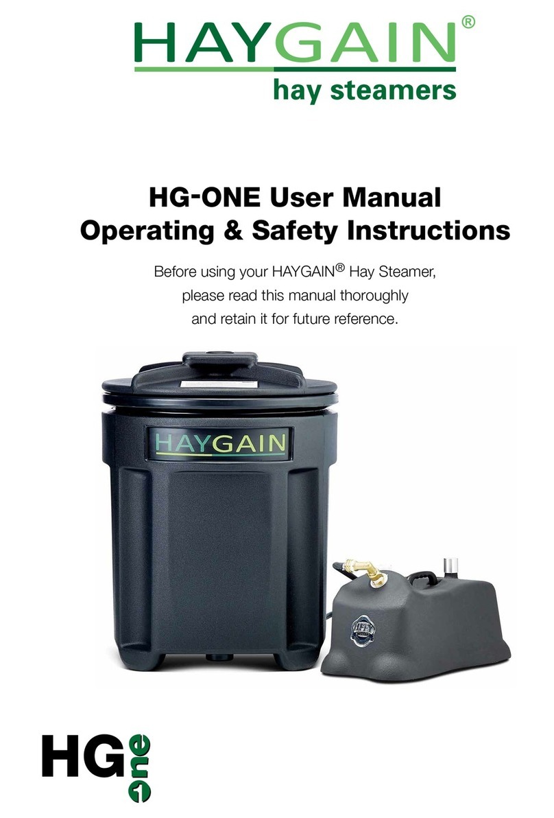 HAYGAIN HG-ONE user manual