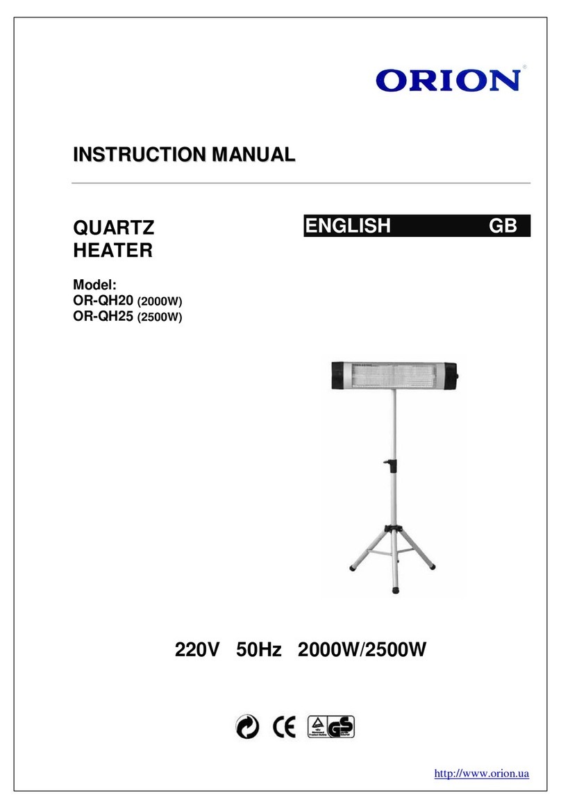 Orion OR-QH20 User manual Orion OR-QH20 User manual