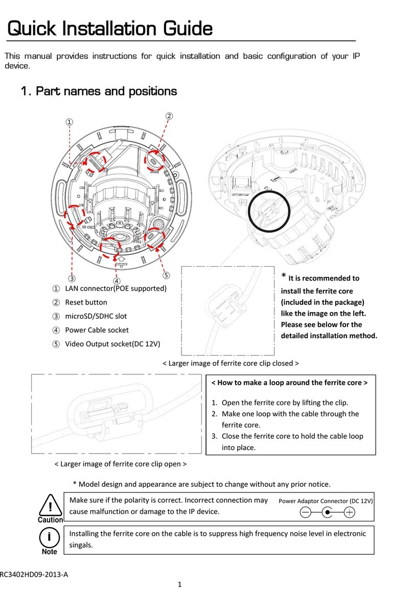 Riva RC3402HD-6211R Quick installation guide