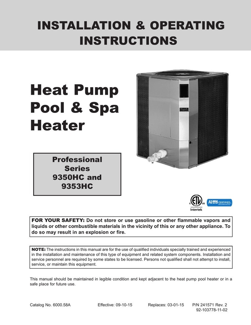 AHRI 9350HC Installation & operating instructions