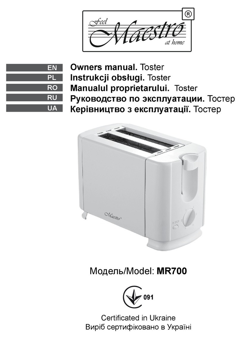 Maestro MR700 owner's manual