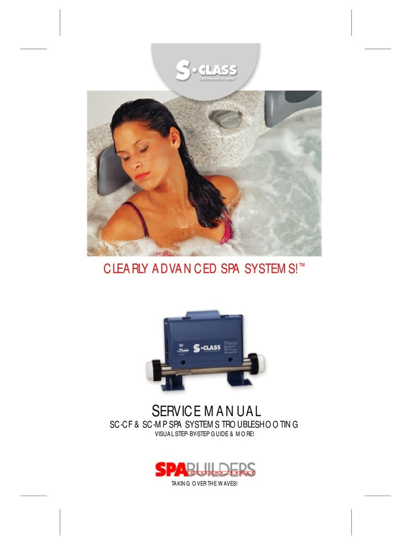 Spa Builders SC-CF Service manual
