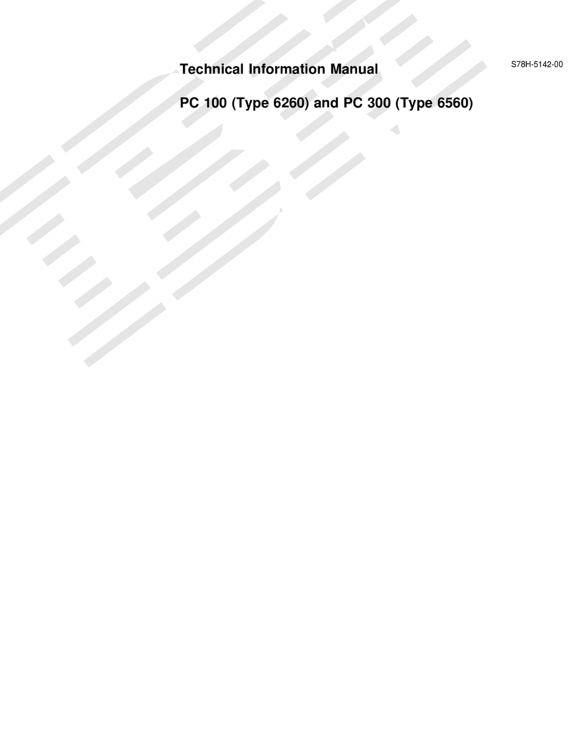 IBM PC 100 User manual