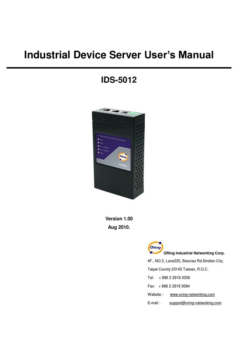 ORiNG IDS-5012 user manual