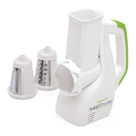 Presto SaladShooter instructions