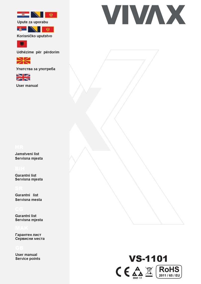 Vivax VS-1101 user manual