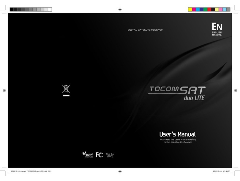Tocom Sat duo LITE user manual