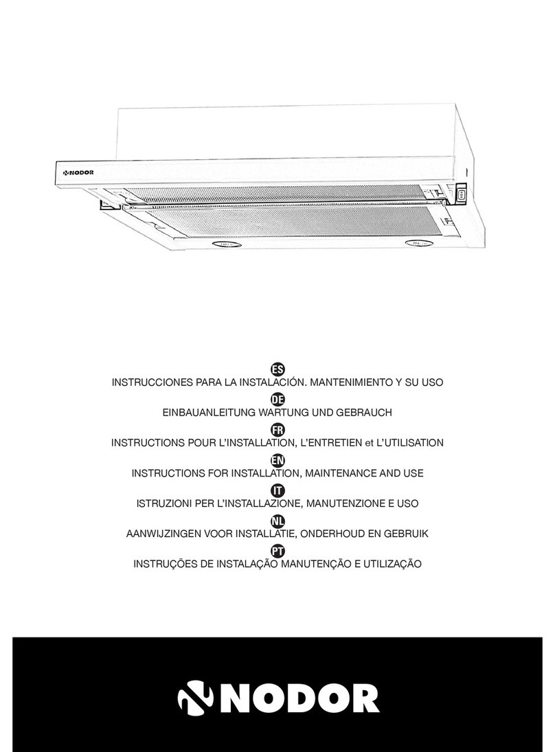 NODOR 1714 Instructions for installation, maintenance and use