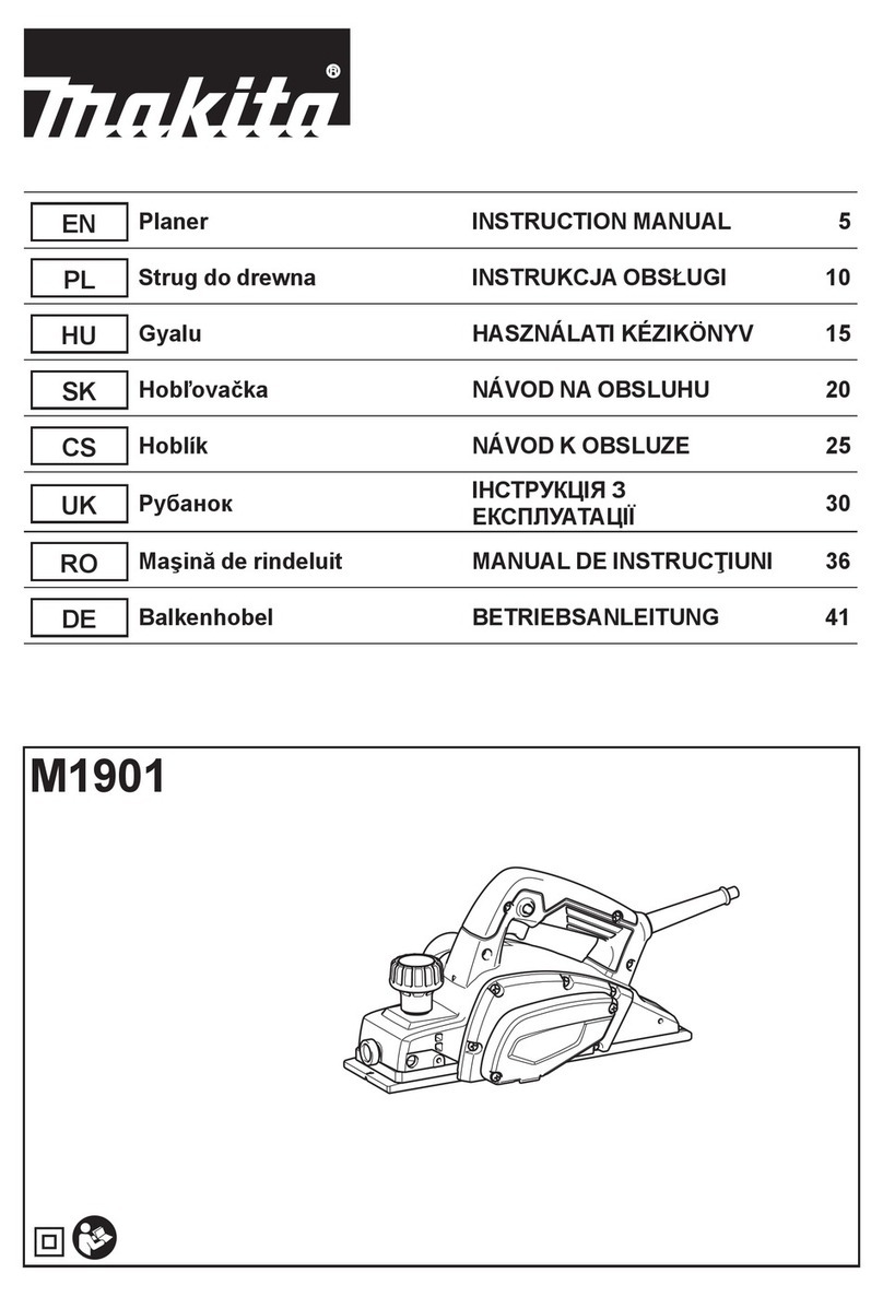 Makita M1901 User manual