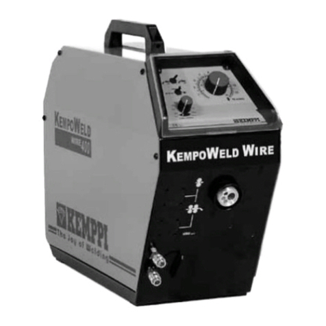 Kemppi KEMPOWELD WIRE 400 User manual