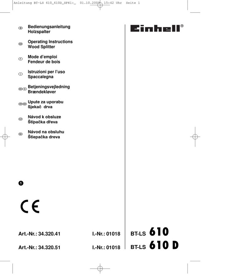 EINHELL BT-LS 610 User manual