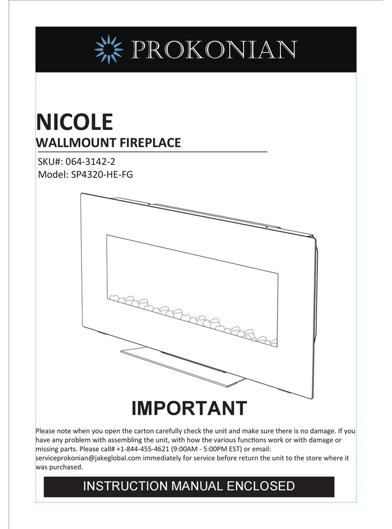 Prokonian SP4320-HE-FG instruction manual