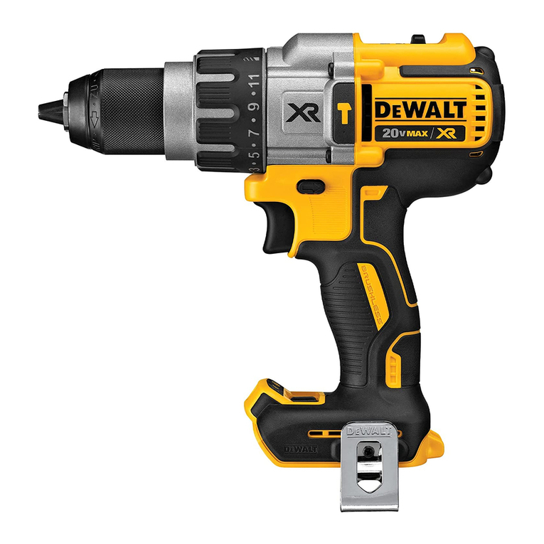 DeWalt XR Li-Ion DCD996 operating instructions