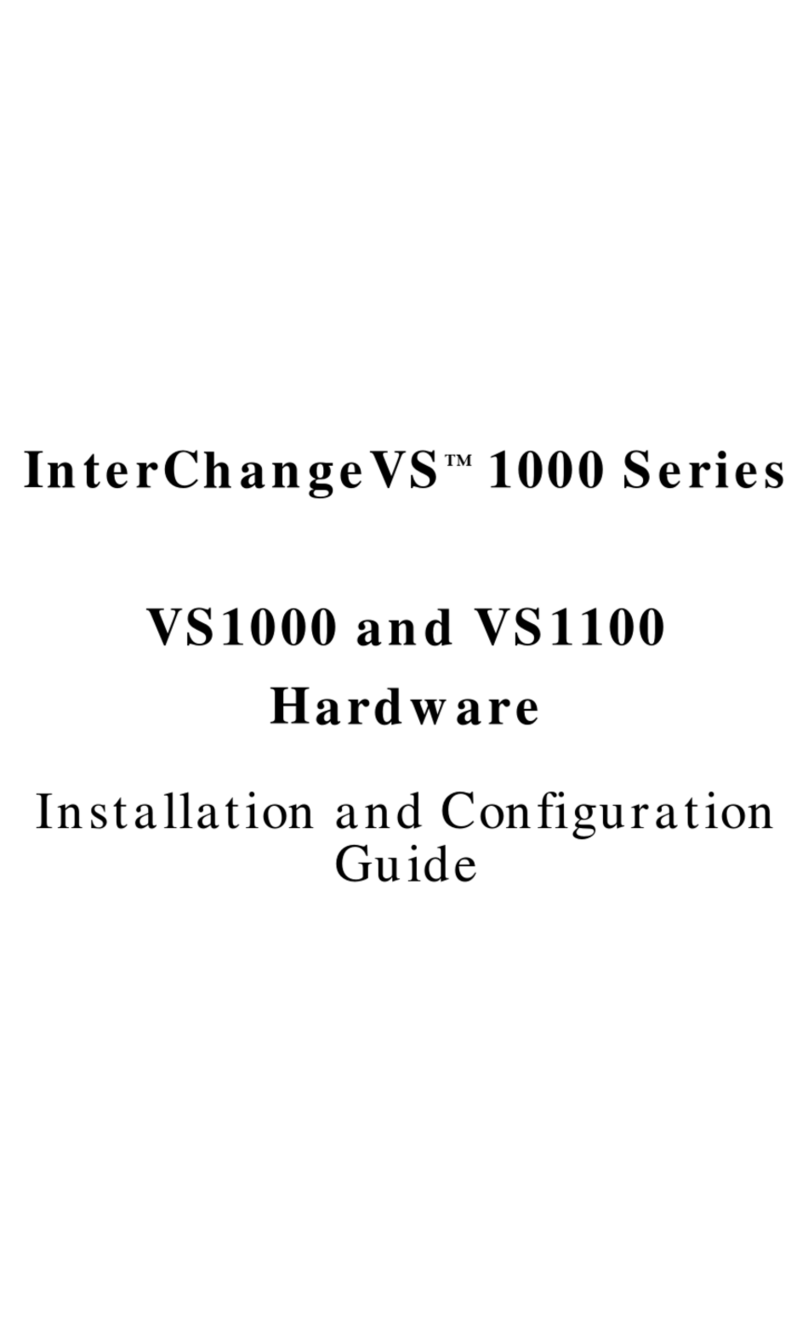 Comtrol InterChangeVS1000 Installation and configuration guide
