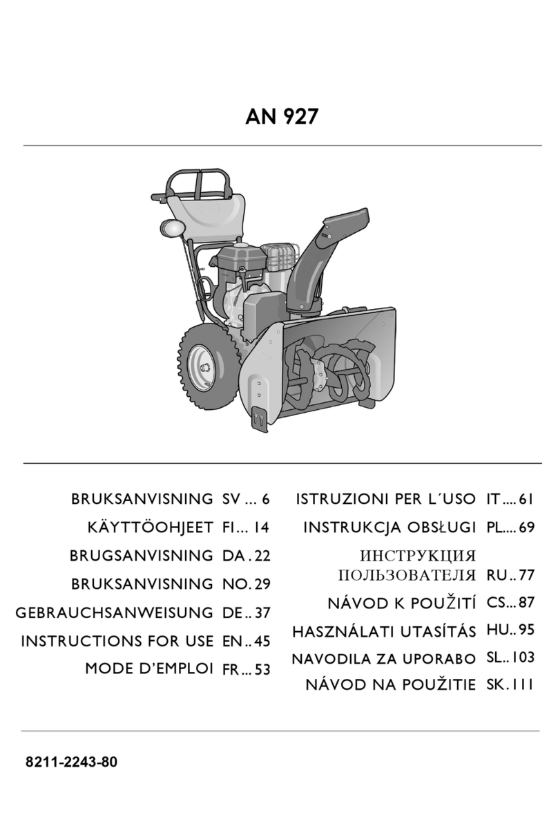 GGP AN 927 Instructions for use