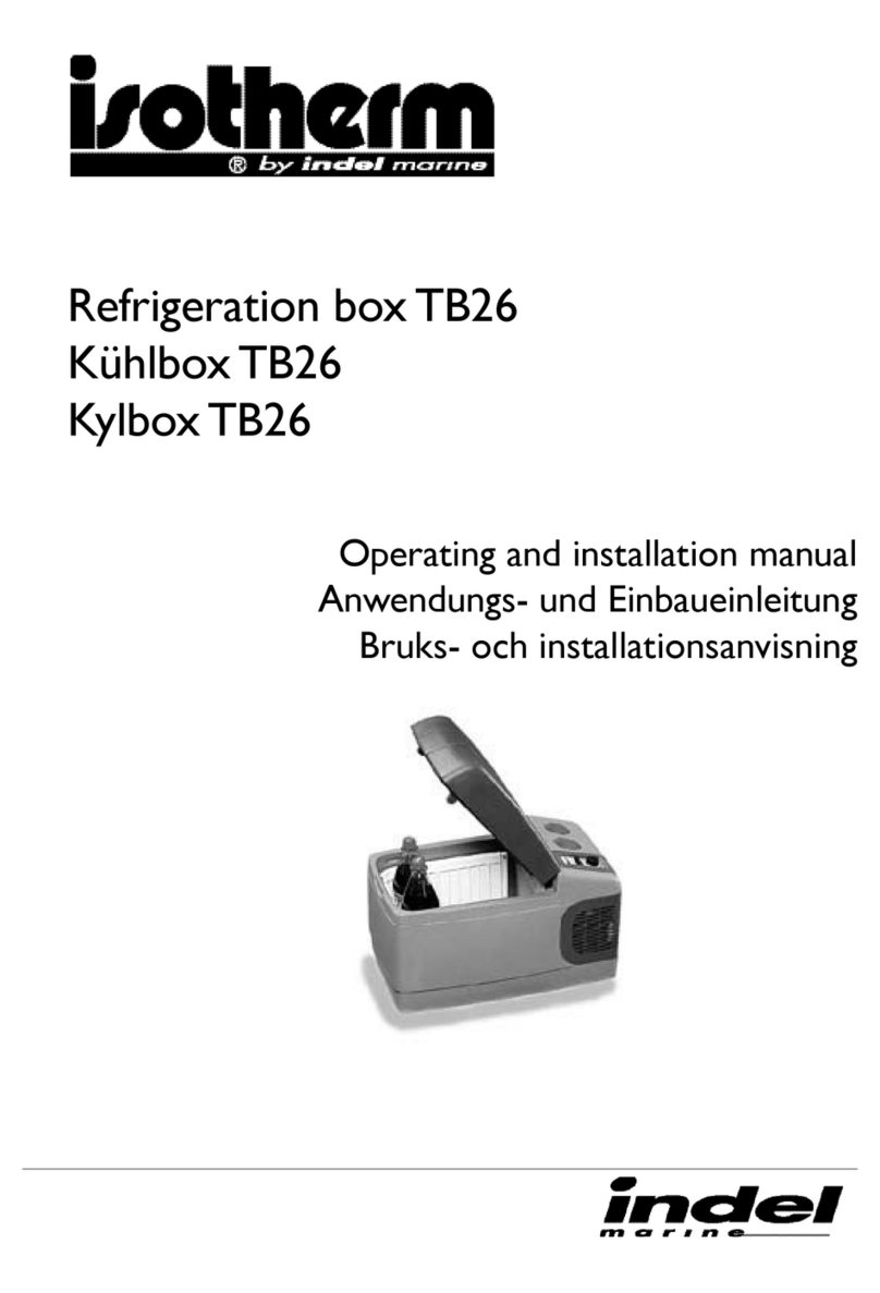 Isotherm tb26 Specification sheet Isotherm tb26 Specification sheet