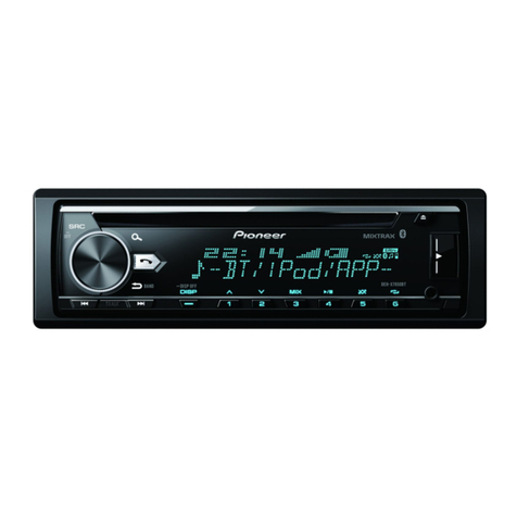 Pioneer MVH-X585BT User manual