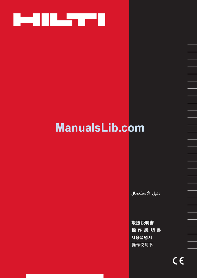 Hilti SFL 36-A User manual Hilti SFL 36-A User manual