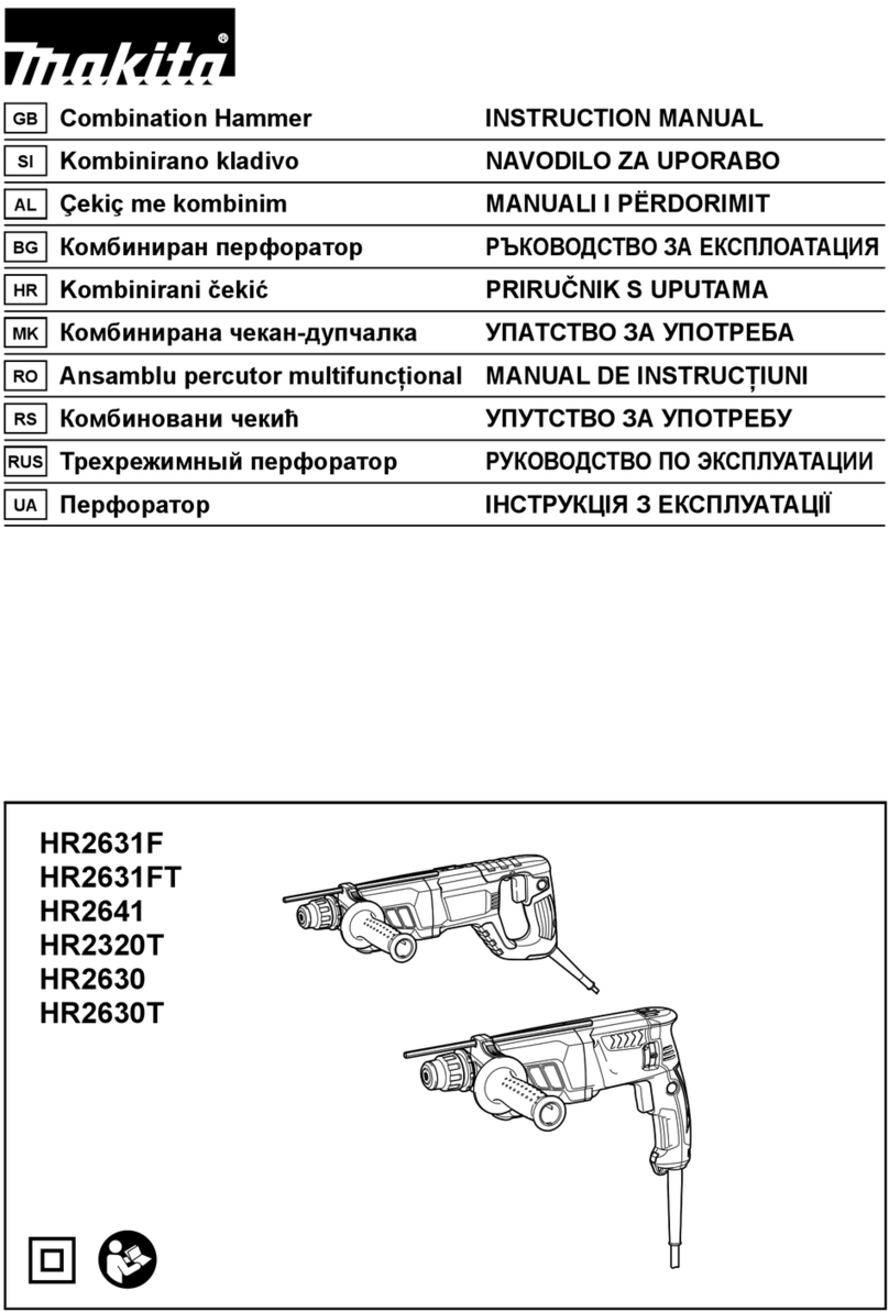 Makita HR2631F User manual