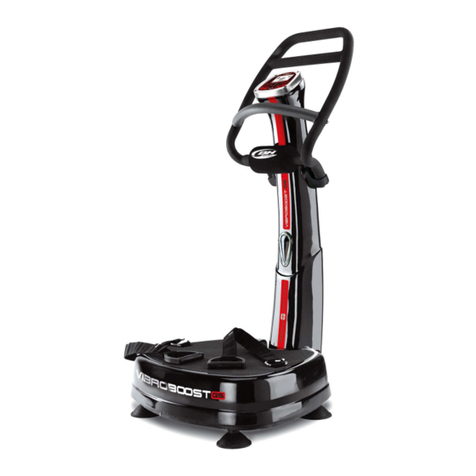 BH FITNESS VIBROBOOST GS YV30R Instructions for assembly and use