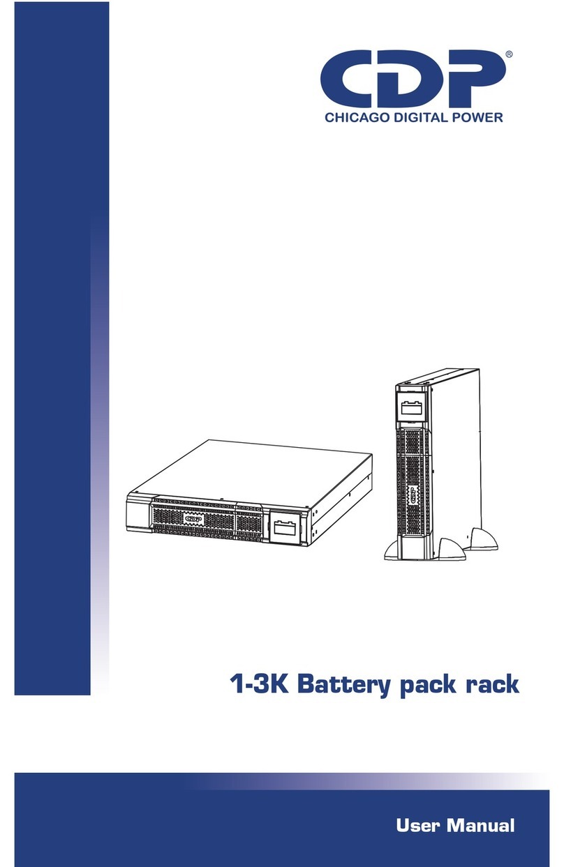 CDP UPO11-1RT user manual