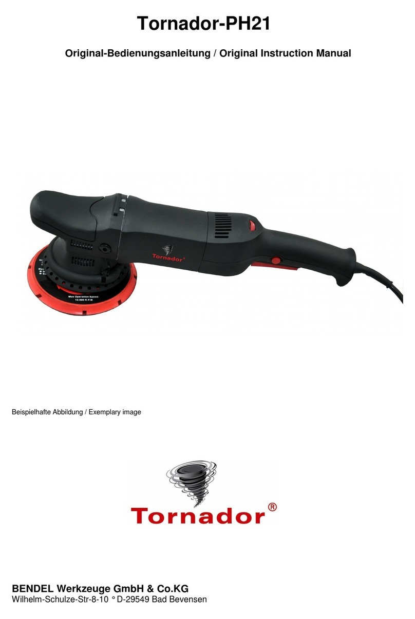 Tornador PH21 Original instruction manual