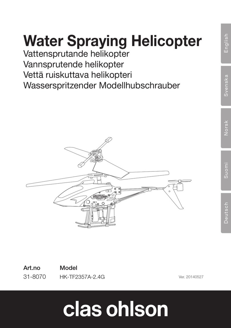 Clas Ohlson HK-TF2357A-2.4G instruction manual