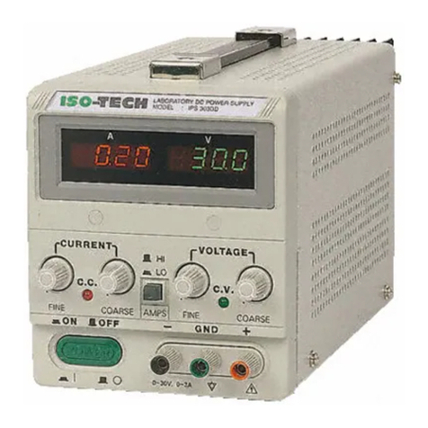 Isotech IPS1820D manual