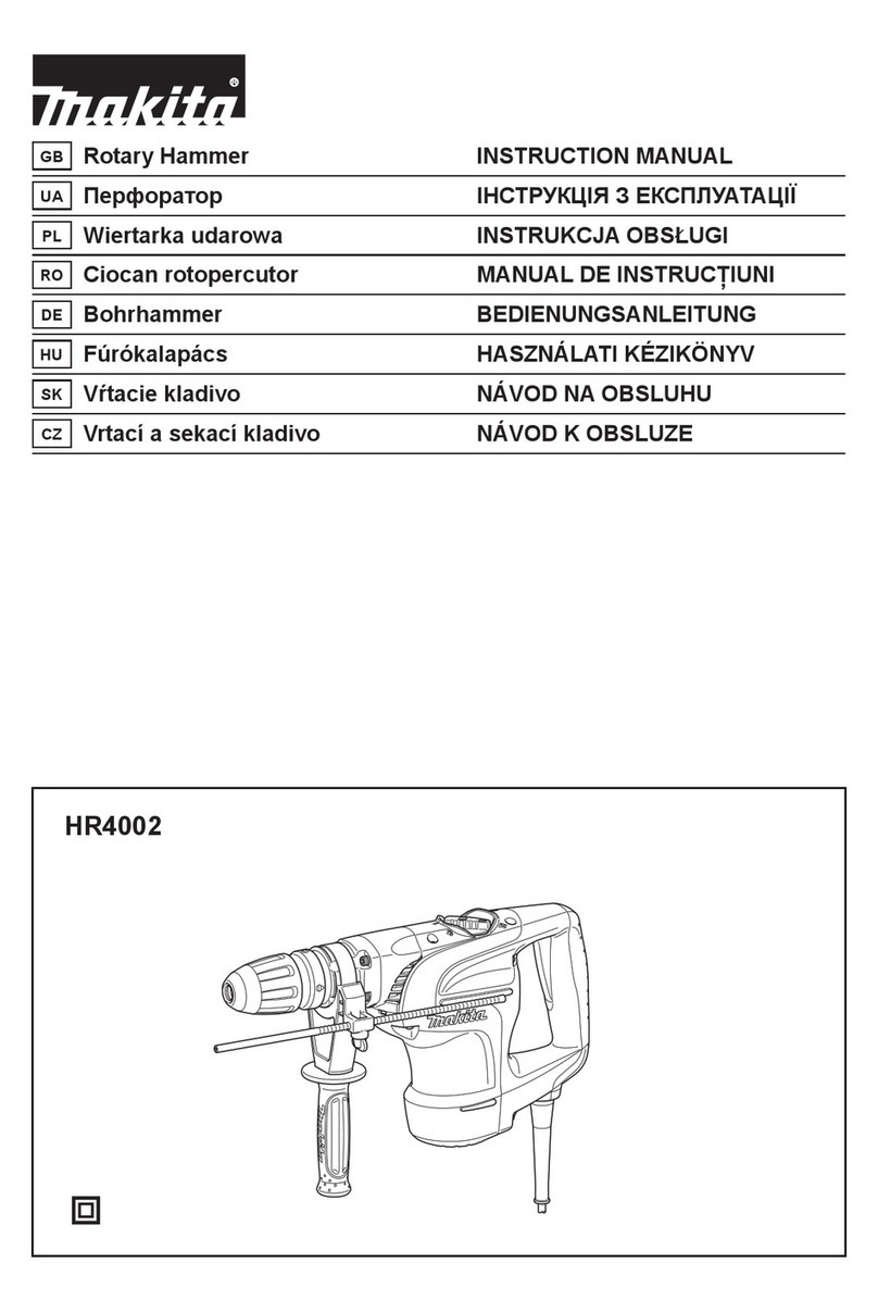 Makita HR4002 instruction manual