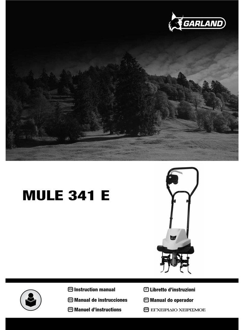 Garland MULE 341 E instruction manual