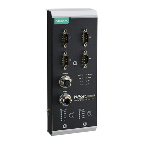 Moxa Technologies NPort 5000 Series User manual Moxa Technologies NPort 5000 Series User manual