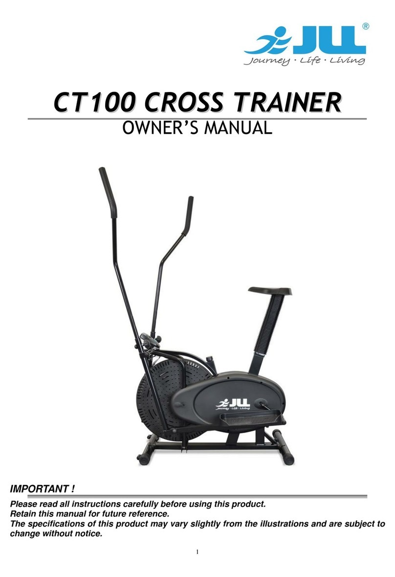 JLL CT100 owner's manual