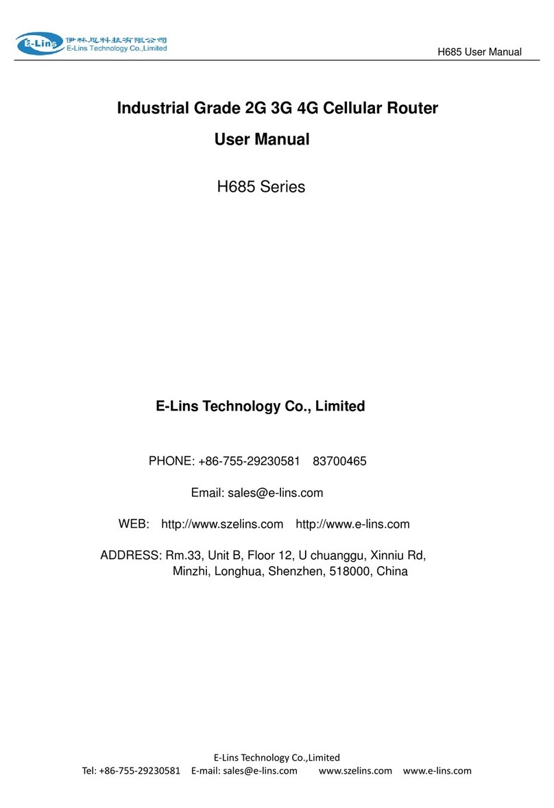 E-Lins H685 Series user manual
