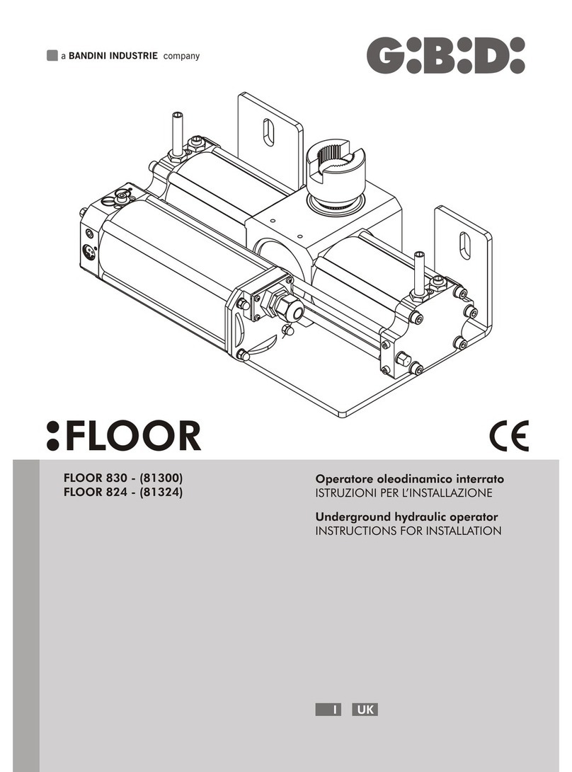 GBD FLOOR 830 Guide