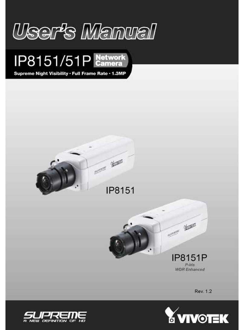 Vivotek Supreme IP8151 user manual