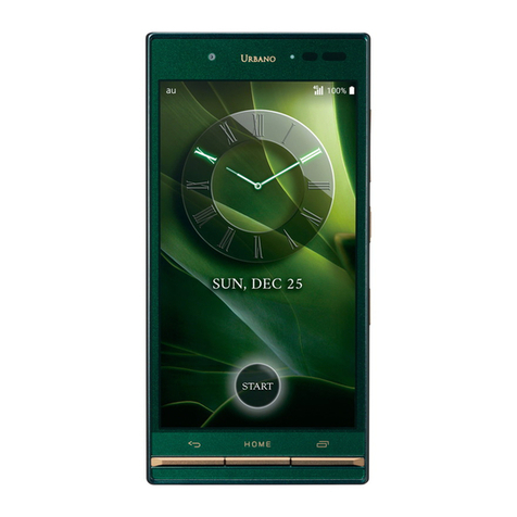 KDDI URBANO V03 Installation guide