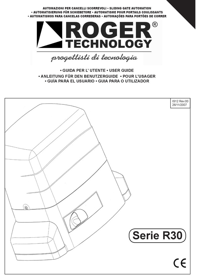 Roger Technology R30 Series User manual