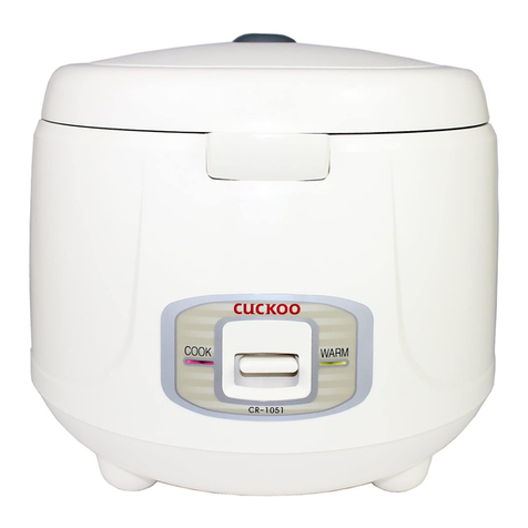 Cuckoo CR-1051 SERIES User manual